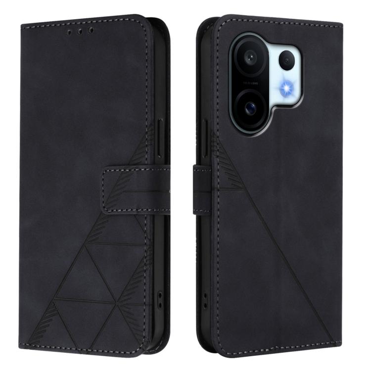 Crossbody 3D Embossed Flip Leather Phone Case, For vivo S30 Pro mini, For vivo S30, For vivo X200s, For vivo Y39 5G Global, For vivo V50 Lite 5G, For vivo Y29S 5G / Y04 4G Global, For vivo Y29 4G Global, For vivo V50 Global