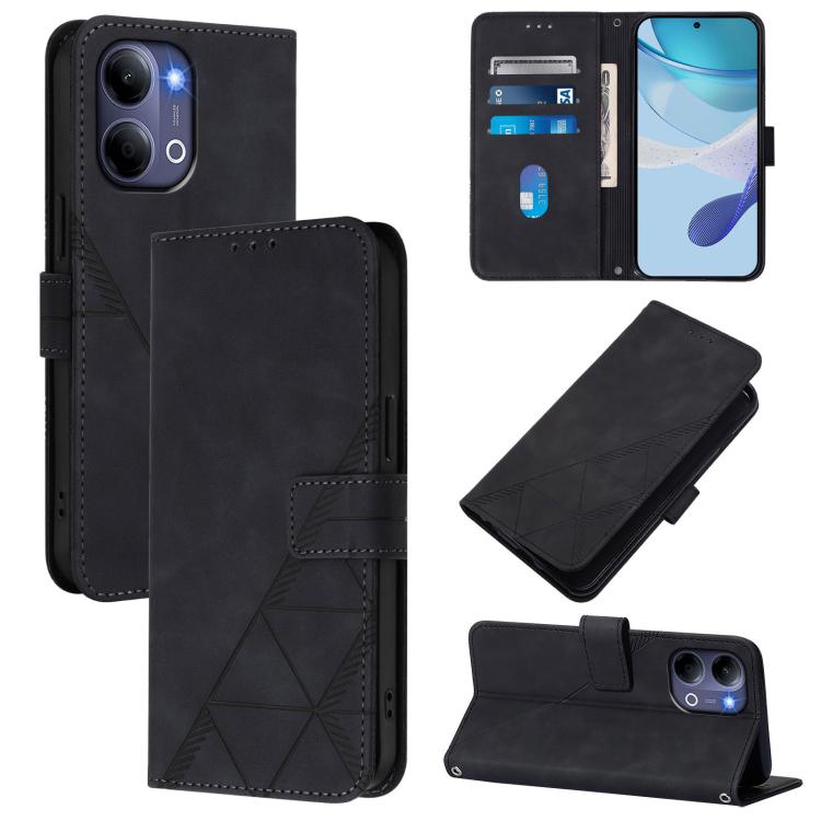 Crossbody 3D Embossed Flip Leather Phone Case, For vivo X300 FE 5G Zeiss/S50 Pro Mini 5G, For vivo X300s, For vivo Y21 5G 2026 Global / Y05 4G, For vivo V70 FE 5G, For vivo X300 Ultra, For vivo X300 Pro, For vivo X300, For vivo Y31 5G Global