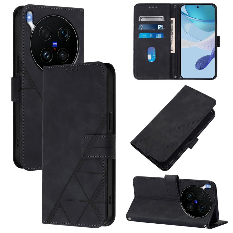 Crossbody 3D Embossed Flip Leather Phone Case, For vivo X300 FE 5G Zeiss/S50 Pro Mini 5G, For vivo X300s, For vivo Y21 5G 2026 Global / Y05 4G, For vivo V70 FE 5G, For vivo X300 Ultra, For vivo X300 Pro, For vivo X300, For vivo Y31 5G Global