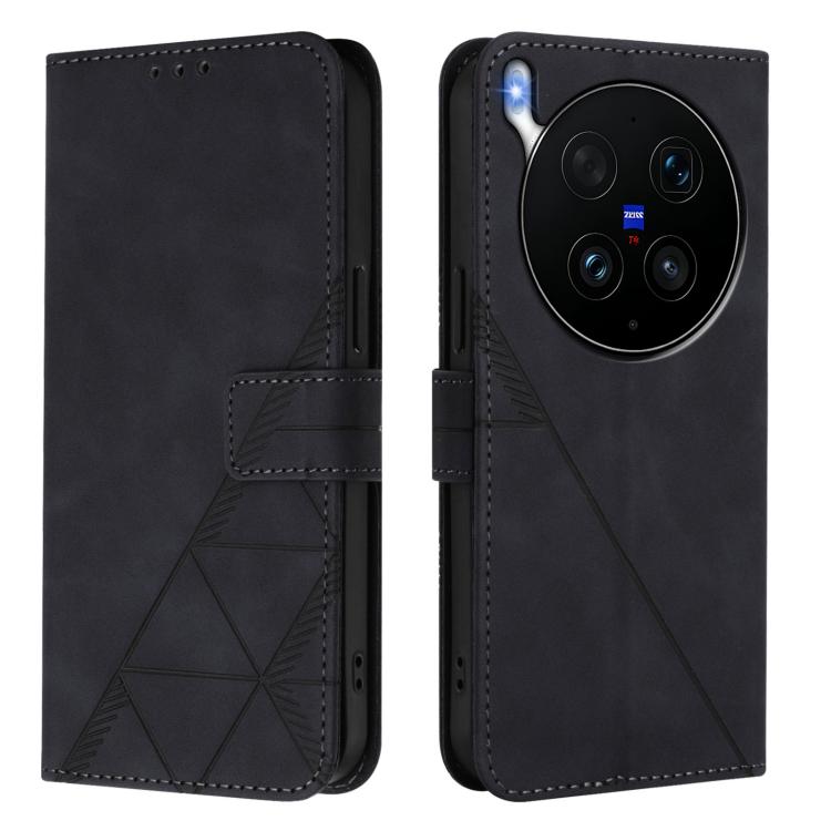 Crossbody 3D Embossed Flip Leather Phone Case, For vivo X300 Ultra, For vivo X300 Pro, For vivo X300, For vivo Y31 5G Global, For vivo V60 Lite 5G Global, For vivo Y400 5G Global, For vivo Y400 4G, For vivo V60 5G Global