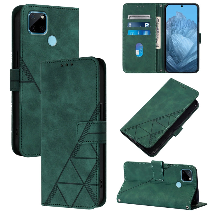 Crossbody 3D Embossed Flip Leather Phone Case, For Realme 14 Pro+, For Realme 14 Pro, For Realme GT7 Pro 5G, For Realme 13 Pro / 13 Pro+ 5G, For Realme GT 6 5G Global, For Realme GT 6T 5G Global, For Realme C21Y, For Realme C17 / 7i