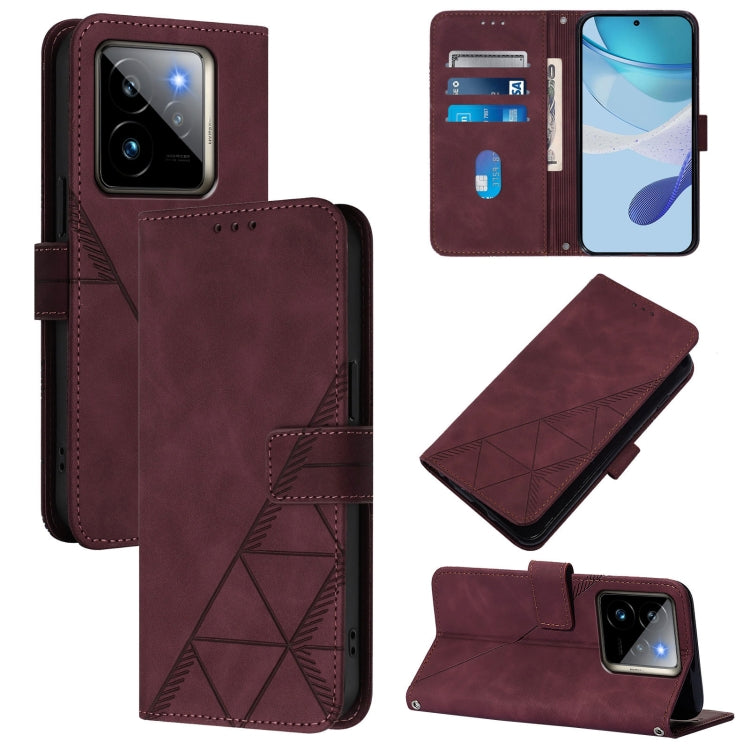 Crossbody 3D Embossed Flip Leather Phone Case, For Realme 14 Pro+, For Realme 14 Pro, For Realme GT7 Pro 5G, For Realme 13 Pro / 13 Pro+ 5G, For Realme GT 6 5G Global, For Realme GT 6T 5G Global, For Realme C21Y, For Realme C17 / 7i
