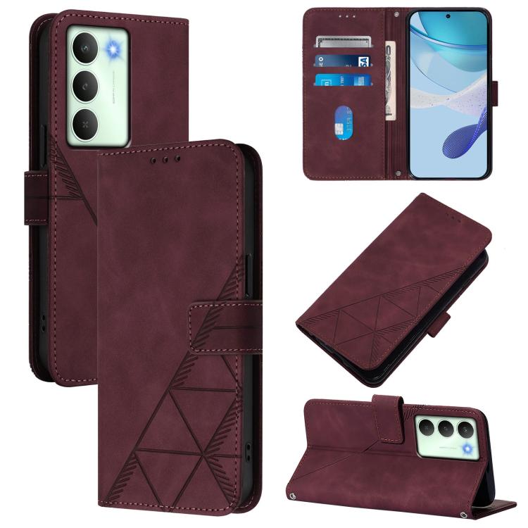 Crossbody 3D Embossed Flip Leather Phone Case, For Realme 15T 5G Global, For Realme 15 / 15 Pro 5G Global, For Realme C71 4G Global, For Realme Neo7 Turbo 5G, For Realme V70 5G / C75 5G, For Realme Narzo 80 Pro, For Realme P3 5G Global / 14 5G         ...