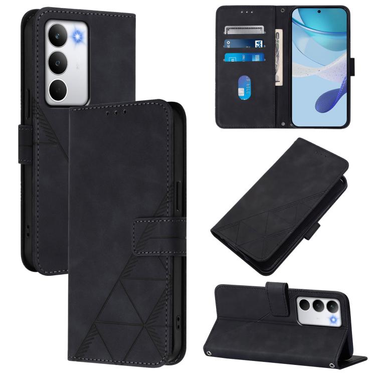 Crossbody 3D Embossed Flip Leather Phone Case, For Realme 15T 5G Global, For Realme 15 / 15 Pro 5G Global, For Realme C71 4G Global, For Realme Neo7 Turbo 5G, For Realme V70 5G / C75 5G, For Realme Narzo 80 Pro, For Realme P3 5G Global / 14 5G         ...