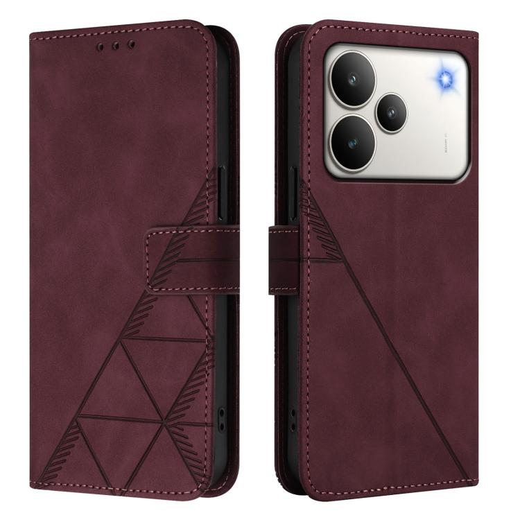 Crossbody 3D Embossed Flip Leather Phone Case, For Realme 16T 5G Global, For Realme C85 5G / 15X 5G India, For Realme 16 Pro+ 5G Global, For Realme 16 Pro 5G Global, For Realme P4X 5G, For Realme C71 4G India, For Realme P4 Pro 5G, For Realme P4 5G