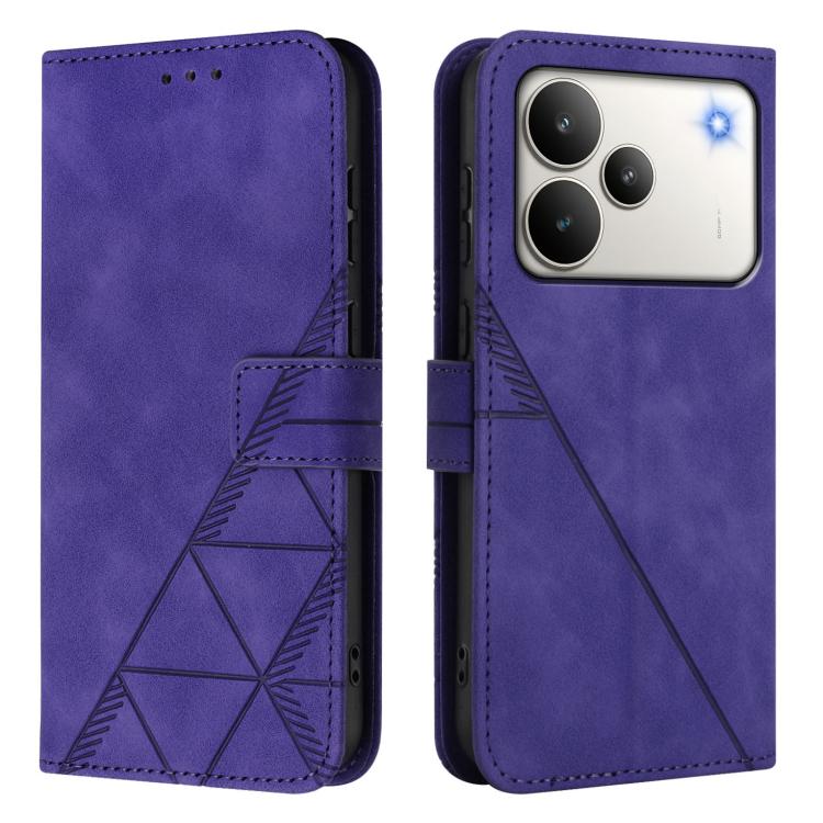 Crossbody 3D Embossed Flip Leather Phone Case, For Realme 16T 5G Global, For Realme C85 5G / 15X 5G India, For Realme 16 Pro+ 5G Global, For Realme 16 Pro 5G Global, For Realme P4X 5G, For Realme C71 4G India, For Realme P4 Pro 5G, For Realme P4 5G