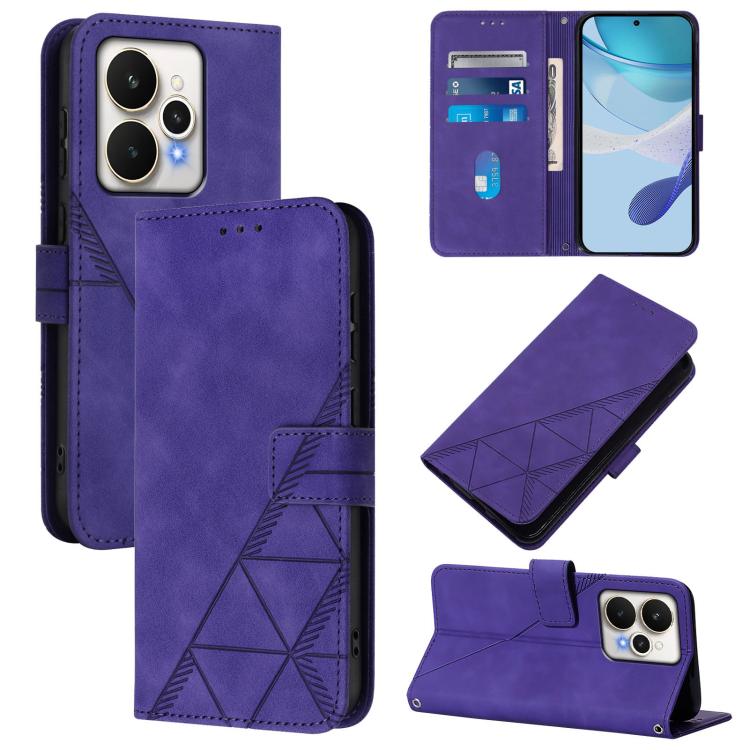 Crossbody 3D Embossed Flip Leather Phone Case, For Realme 15T 5G Global, For Realme 15 / 15 Pro 5G Global, For Realme C71 4G Global, For Realme Neo7 Turbo 5G, For Realme V70 5G / C75 5G, For Realme Narzo 80 Pro, For Realme P3 5G Global / 14 5G         ...