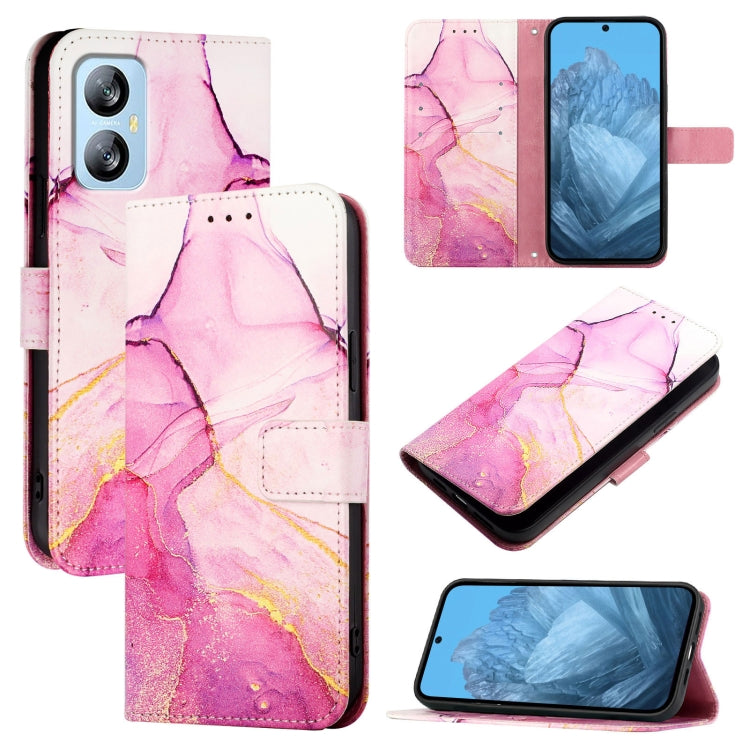 PT003 Marble Pattern Flip Leather Phone Case, For Blackview Shark 8, For Blackview A53, For Blackview A52
