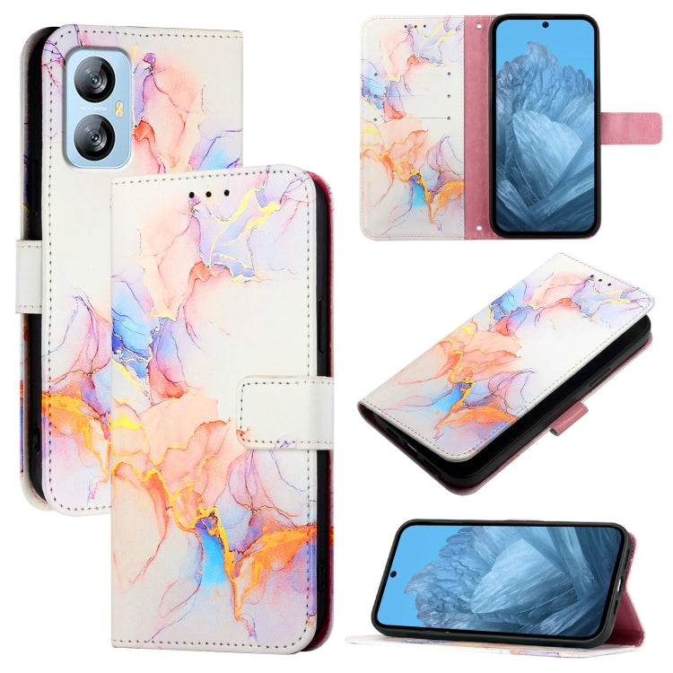 PT003 Marble Pattern Flip Leather Phone Case, For Blackview Shark 8, For Blackview A53, For Blackview A52