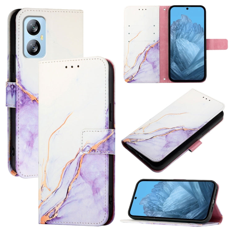 PT003 Marble Pattern Flip Leather Phone Case, For Blackview Shark 8, For Blackview A53, For Blackview A52