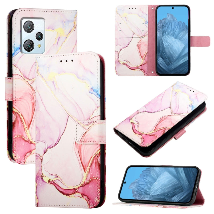 PT003 Marble Pattern Flip Leather Phone Case, For Blackview Shark 8, For Blackview A53, For Blackview A52