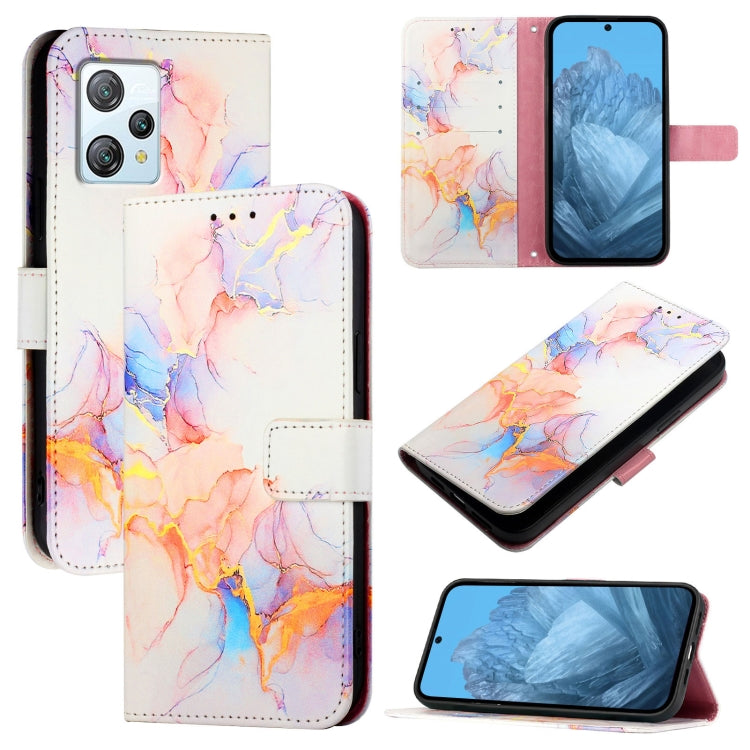PT003 Marble Pattern Flip Leather Phone Case, For Blackview Shark 8, For Blackview A53, For Blackview A52