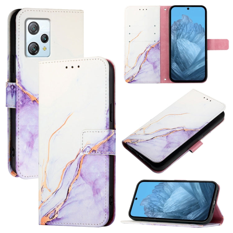 PT003 Marble Pattern Flip Leather Phone Case, For Blackview Shark 8, For Blackview A53, For Blackview A52