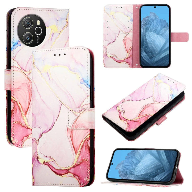 PT003 Marble Pattern Flip Leather Phone Case, For Blackview Shark 8, For Blackview A53, For Blackview A52