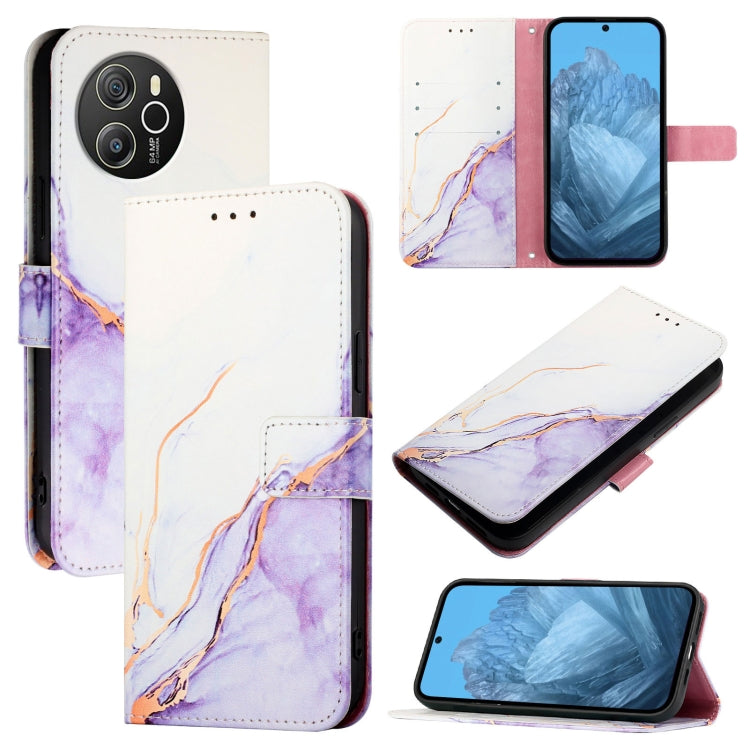 PT003 Marble Pattern Flip Leather Phone Case, For Blackview Shark 8, For Blackview A53, For Blackview A52