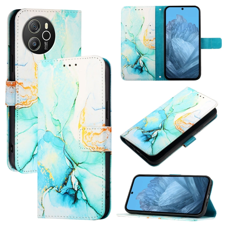 PT003 Marble Pattern Flip Leather Phone Case, For Blackview Shark 8, For Blackview A53, For Blackview A52