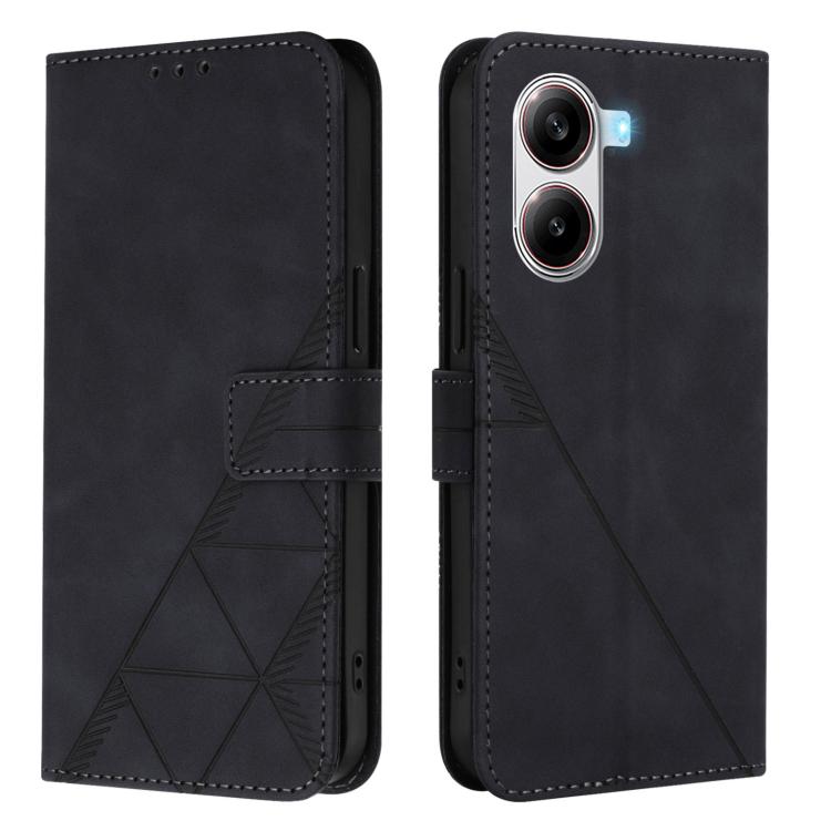 Crossbody 3D Embossed Flip Leather Phone Case, For Xiaomi Poco X7 Pro, For Xiaomi Poco M7 Pro 5G Global, For Xiaomi 14T Pro, For Xiaomi 14T, For Xiaomi Poco F6