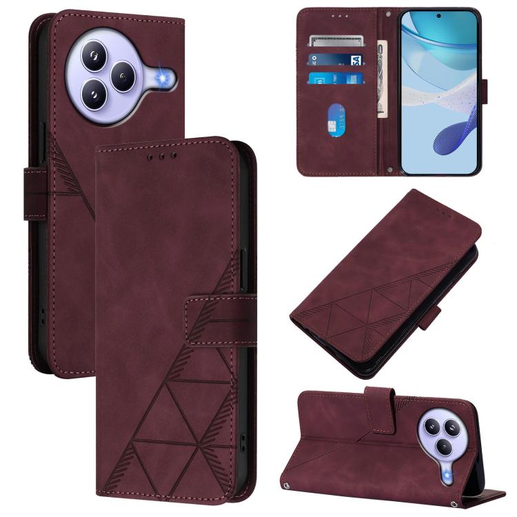 Crossbody 3D Embossed Flip Leather Phone Case, For Xiaomi 17 Max 5G, For Xiaomi 17T Pro 5G, For Xiaomi Poco M7 4G 169mm, For Xiaomi 15T Pro 5G, For Xiaomi 15T 5G, For Xiaomi Civi 5 Pro, For Xiaomi 15S Pro, For Xiaomi Poco M6 4G / M6 Plus