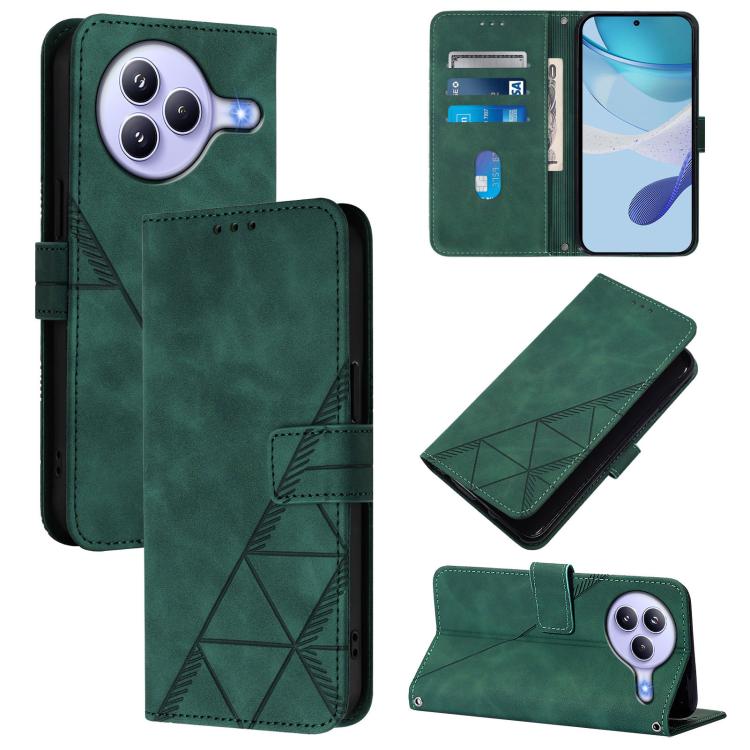 Crossbody 3D Embossed Flip Leather Phone Case, For Xiaomi 17 Max 5G, For Xiaomi 17T Pro 5G, For Xiaomi Poco M7 4G 169mm, For Xiaomi 15T Pro 5G, For Xiaomi 15T 5G, For Xiaomi Civi 5 Pro, For Xiaomi 15S Pro, For Xiaomi Poco M6 4G / M6 Plus