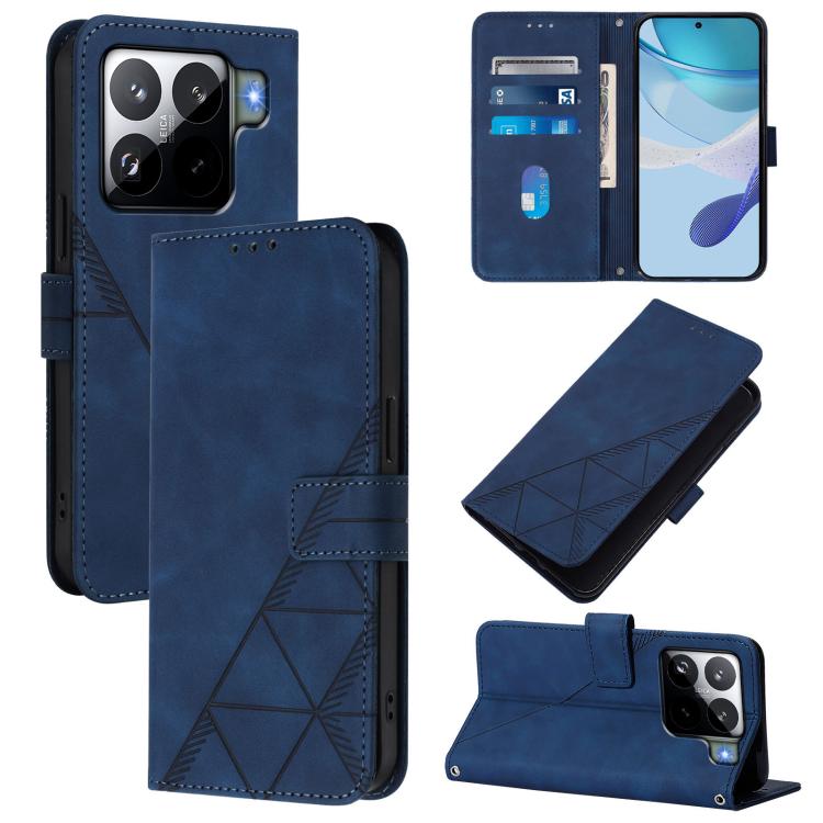Crossbody 3D Embossed Flip Leather Phone Case, For Xiaomi 17 Max 5G, For Xiaomi 17T Pro 5G, For Xiaomi Poco M7 4G 169mm, For Xiaomi 15T Pro 5G, For Xiaomi 15T 5G, For Xiaomi Civi 5 Pro, For Xiaomi 15S Pro, For Xiaomi Poco M6 4G / M6 Plus