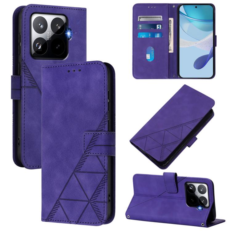 Crossbody 3D Embossed Flip Leather Phone Case, For Xiaomi 17 Max 5G, For Xiaomi 17T Pro 5G, For Xiaomi Poco M7 4G 169mm, For Xiaomi 15T Pro 5G, For Xiaomi 15T 5G, For Xiaomi Civi 5 Pro, For Xiaomi 15S Pro, For Xiaomi Poco M6 4G / M6 Plus