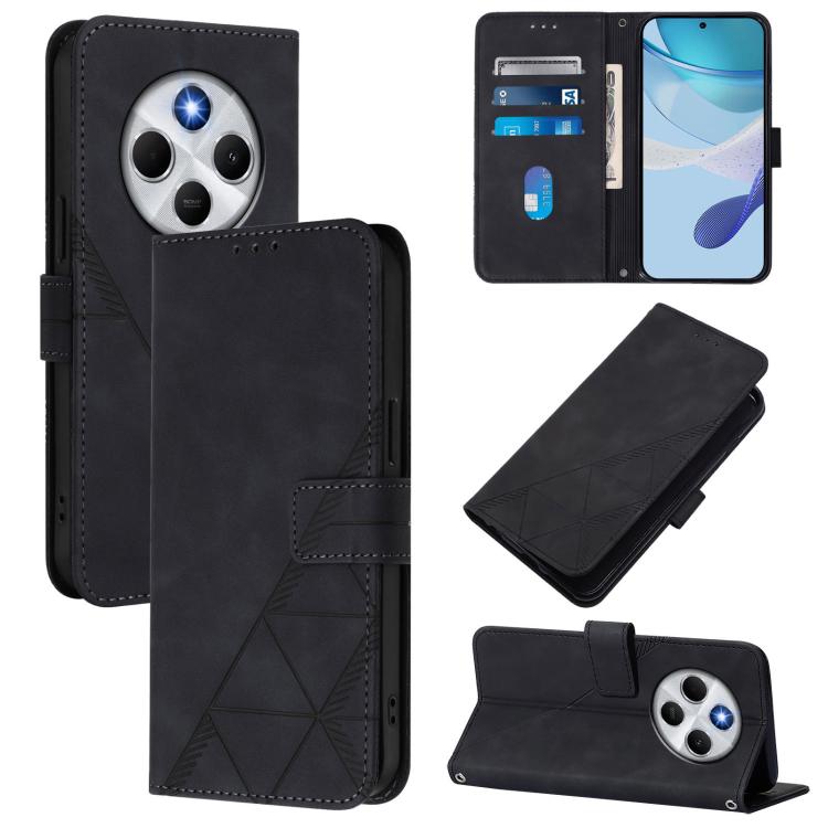 Crossbody 3D Embossed Flip Leather Phone Case, For Xiaomi Poco C71 4G, For Xiaomi Poco F7 Pro / F7 Ultra, For Xiaomi Poco M7 5G / C75 4G, For Xiaomi Poco X7, For Xiaomi 15 Ultra, For Xiaomi Poco X7 Pro, For Xiaomi Poco M7 Pro 5G Global, For Xiaomi 14T Pro