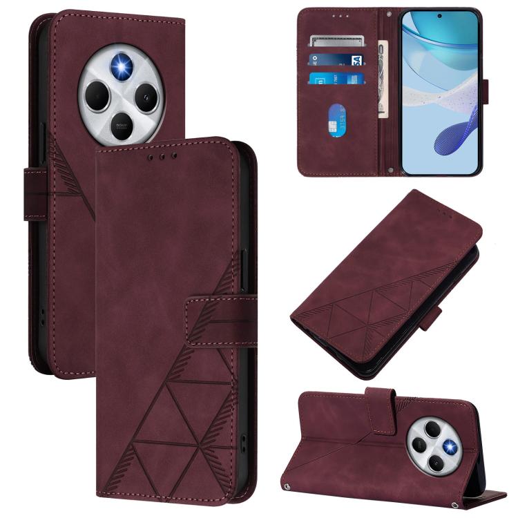 Crossbody 3D Embossed Flip Leather Phone Case, For Xiaomi Poco C71 4G, For Xiaomi Poco F7 Pro / F7 Ultra, For Xiaomi Poco M7 5G / C75 4G, For Xiaomi Poco X7, For Xiaomi 15 Ultra, For Xiaomi Poco X7 Pro, For Xiaomi Poco M7 Pro 5G Global, For Xiaomi 14T Pro