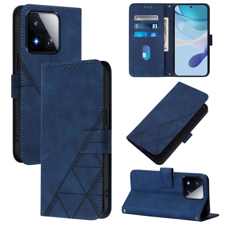 Crossbody 3D Embossed Flip Leather Phone Case, For Xiaomi 17 Max 5G, For Xiaomi 17T Pro 5G, For Xiaomi Poco M7 4G 169mm, For Xiaomi 15T Pro 5G, For Xiaomi 15T 5G, For Xiaomi Civi 5 Pro, For Xiaomi 15S Pro, For Xiaomi Poco M6 4G / M6 Plus