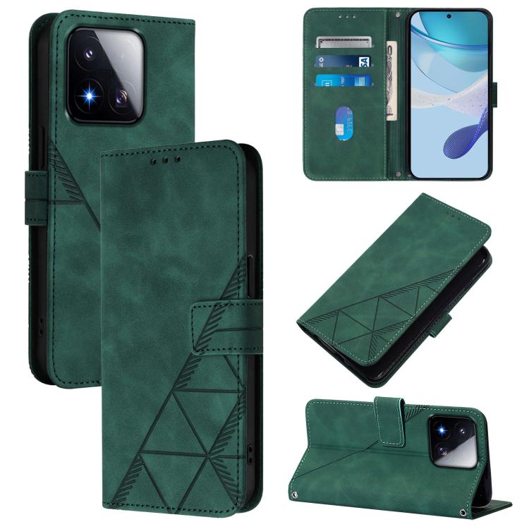 Crossbody 3D Embossed Flip Leather Phone Case, For Xiaomi 17 Max 5G, For Xiaomi 17T Pro 5G, For Xiaomi Poco M7 4G 169mm, For Xiaomi 15T Pro 5G, For Xiaomi 15T 5G, For Xiaomi Civi 5 Pro, For Xiaomi 15S Pro, For Xiaomi Poco M6 4G / M6 Plus