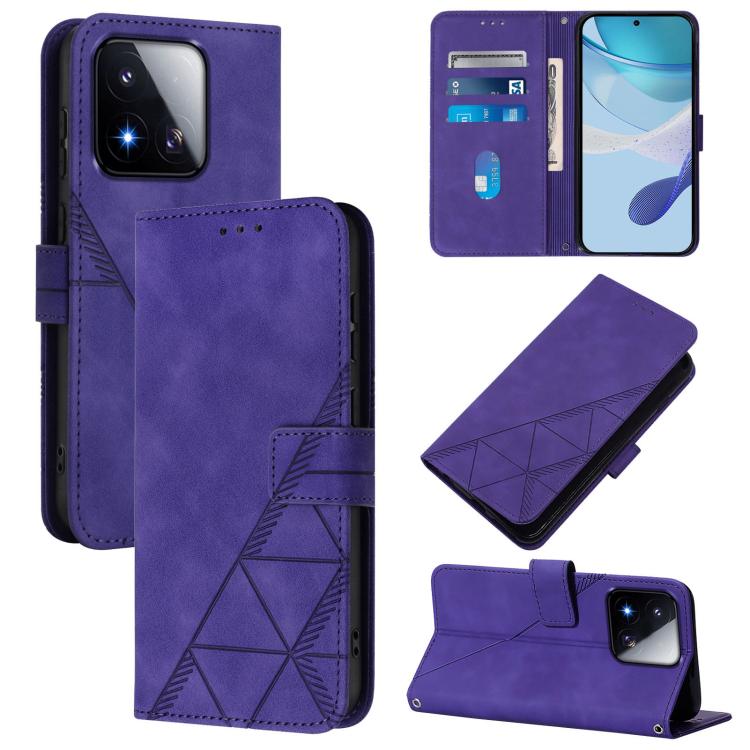 Crossbody 3D Embossed Flip Leather Phone Case, For Xiaomi 17 Max 5G, For Xiaomi 17T Pro 5G, For Xiaomi Poco M7 4G 169mm, For Xiaomi 15T Pro 5G, For Xiaomi 15T 5G, For Xiaomi Civi 5 Pro, For Xiaomi 15S Pro, For Xiaomi Poco M6 4G / M6 Plus