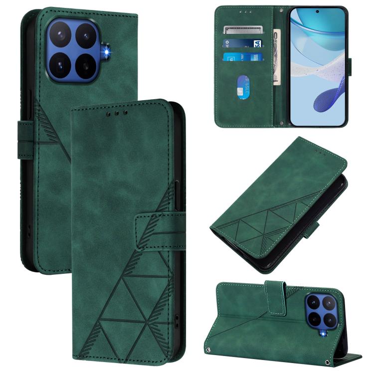Crossbody 3D Embossed Flip Leather Phone Case, For Xiaomi 17 Max 5G, For Xiaomi 17T Pro 5G, For Xiaomi Poco M7 4G 169mm, For Xiaomi 15T Pro 5G, For Xiaomi 15T 5G, For Xiaomi Civi 5 Pro, For Xiaomi 15S Pro, For Xiaomi Poco M6 4G / M6 Plus