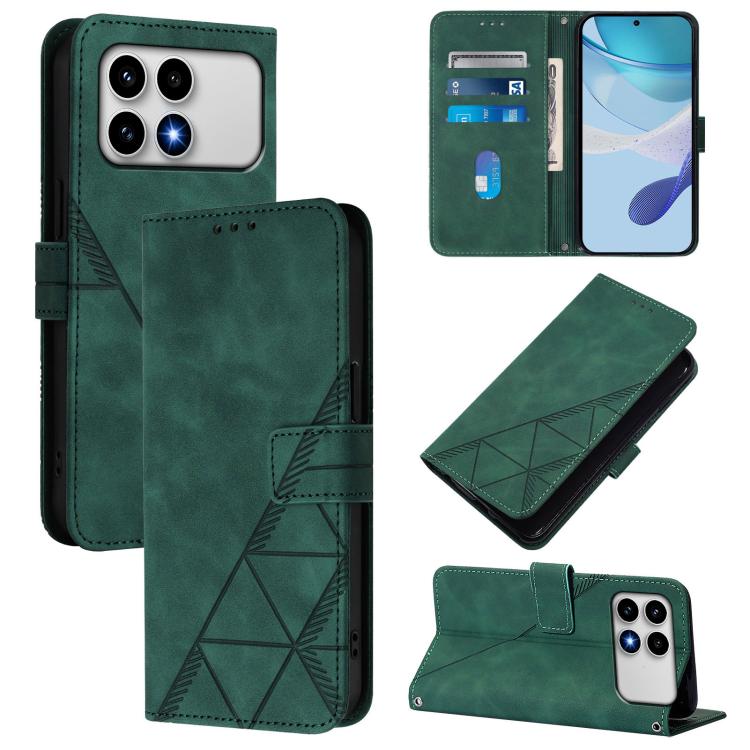 Crossbody 3D Embossed Flip Leather Phone Case, For Xiaomi Poco M8 Power 5G, For Xiaomi Poco F9 Ultra 5G, For Xiaomi Poco F9 Pro / Redmi K100 Pro 5G, For Xiaomi 17 Max 5G, For Xiaomi 17T Pro 5G, For Xiaomi Poco M7 4G 169mm, For Xiaomi 15T Pro 5G        ...