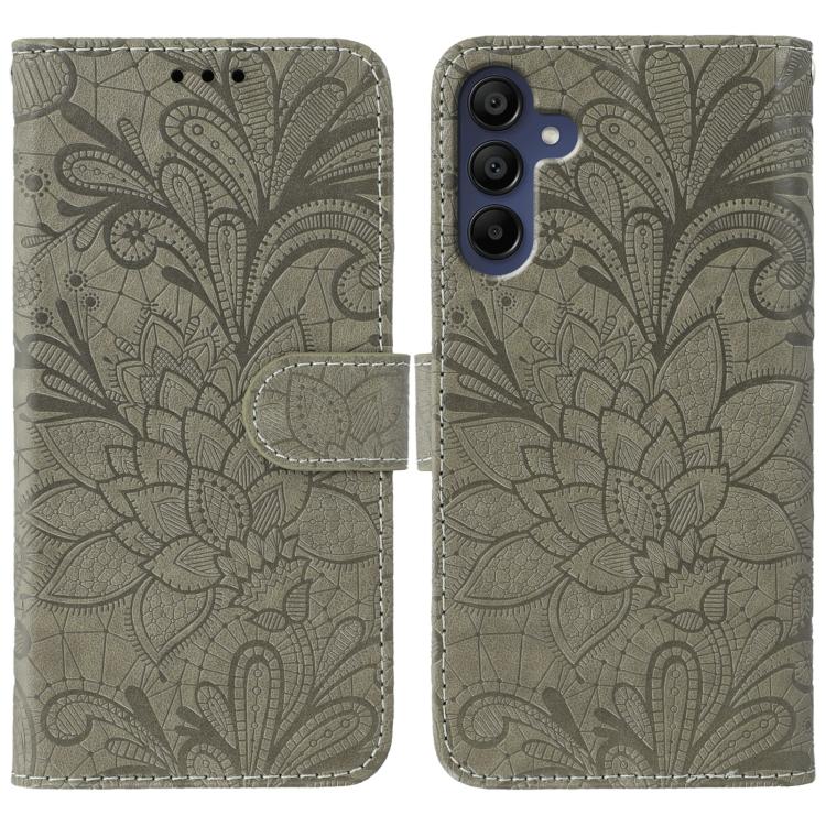 Lace Flower Embossing Flip Leather Phone Case, For Samsung Galaxy A06 4G / 5G, For Samsung Galaxy A56 5G, For Samsung Galaxy A16 4G / 5G / A26 5G, For Samsung Galaxy A36 5G, For Samsung Galaxy A55, For Samsung Galaxy A35, For Samsung Galaxy A05