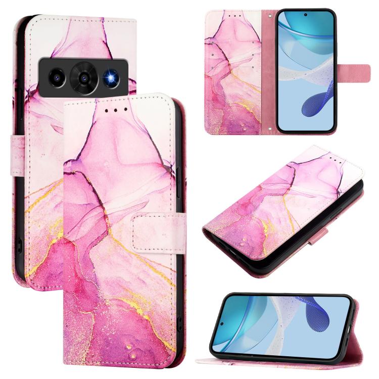 PT003 Marble Pattern Flip Leather Phone Case, For ZTE nubia Neo 5 5G, For ZTE nubia Neo 5 GT 5G, For ZTE nubia P7 Pro 5G / Optus X Value 5G, For ZTE nubia P9 Pro 5G / Optus X Pro 2 5G, For ZTE nubia RedMagic 11 Air                                      ...