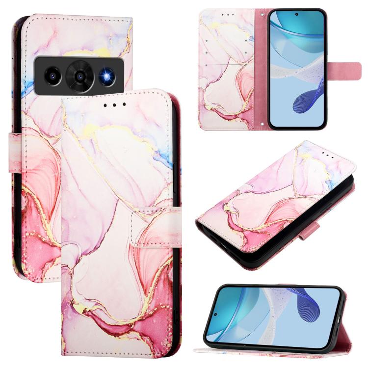 PT003 Marble Pattern Flip Leather Phone Case, For ZTE nubia Neo 5 5G, For ZTE nubia Neo 5 GT 5G, For ZTE nubia P7 Pro 5G / Optus X Value 5G, For ZTE nubia P9 Pro 5G / Optus X Pro 2 5G, For ZTE nubia RedMagic 11 Air                                      ...