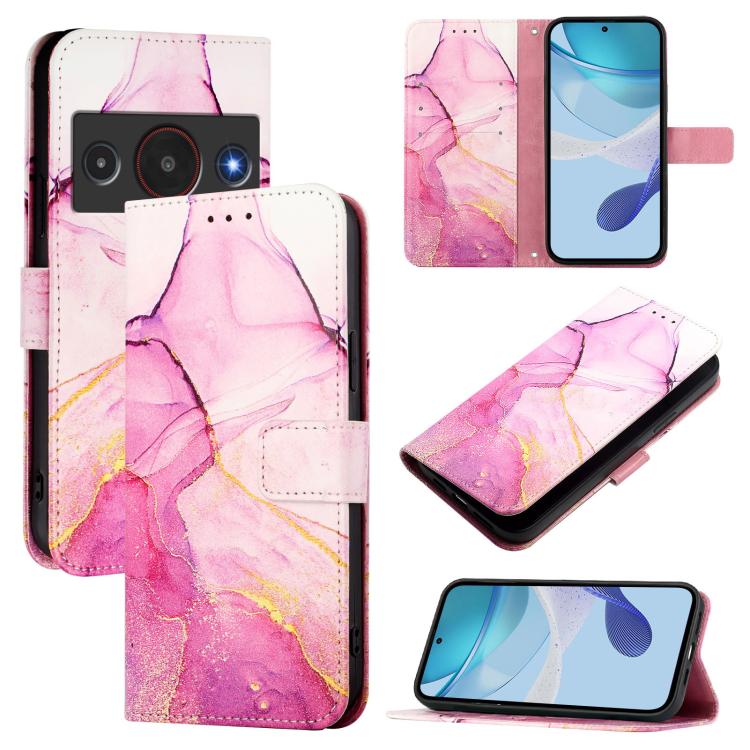 PT003 Marble Pattern Flip Leather Phone Case, For ZTE nubia Neo 5 5G, For ZTE nubia Neo 5 GT 5G, For ZTE nubia P7 Pro 5G / Optus X Value 5G, For ZTE nubia P9 Pro 5G / Optus X Pro 2 5G, For ZTE nubia RedMagic 11 Air                                      ...