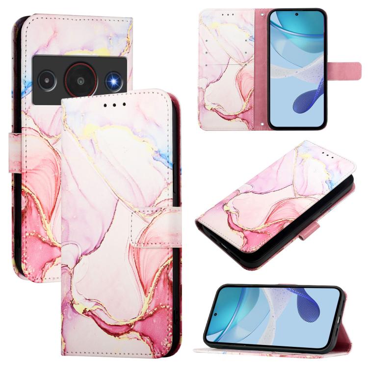 PT003 Marble Pattern Flip Leather Phone Case, For ZTE nubia Neo 5 5G, For ZTE nubia Neo 5 GT 5G, For ZTE nubia P7 Pro 5G / Optus X Value 5G, For ZTE nubia P9 Pro 5G / Optus X Pro 2 5G, For ZTE nubia RedMagic 11 Air                                      ...