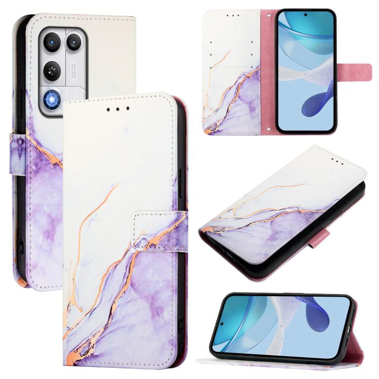 PT003 Marble Pattern Flip Leather Phone Case, For ZTE nubia Neo 5 5G, For ZTE nubia Neo 5 GT 5G, For ZTE nubia P7 Pro 5G / Optus X Value 5G, For ZTE nubia P9 Pro 5G / Optus X Pro 2 5G, For ZTE nubia RedMagic 11 Air                                      ...