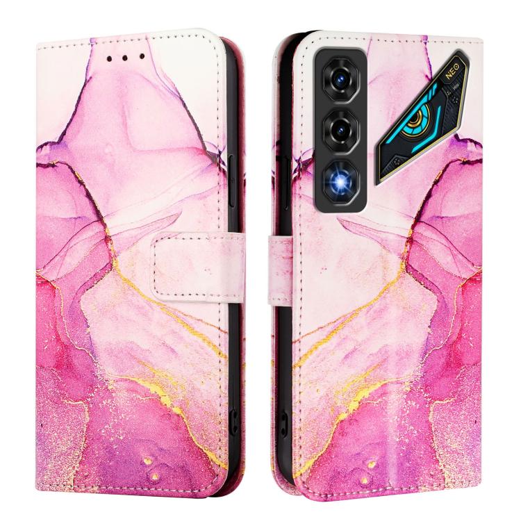 PT003 Marble Pattern Flip Leather Phone Case, For ZTE nubia Neo 5 5G, For ZTE nubia Neo 5 GT 5G, For ZTE nubia P7 Pro 5G / Optus X Value 5G, For ZTE nubia P9 Pro 5G / Optus X Pro 2 5G, For ZTE nubia RedMagic 11 Air                                      ...