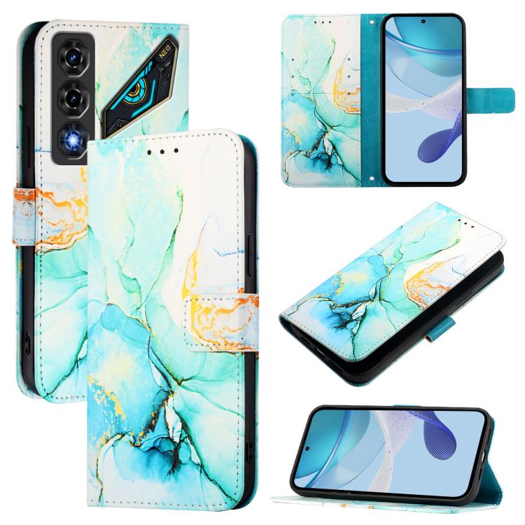PT003 Marble Pattern Flip Leather Phone Case, For ZTE nubia Neo 5 5G, For ZTE nubia Neo 5 GT 5G, For ZTE nubia P7 Pro 5G / Optus X Value 5G, For ZTE nubia P9 Pro 5G / Optus X Pro 2 5G, For ZTE nubia RedMagic 11 Air                                      ...