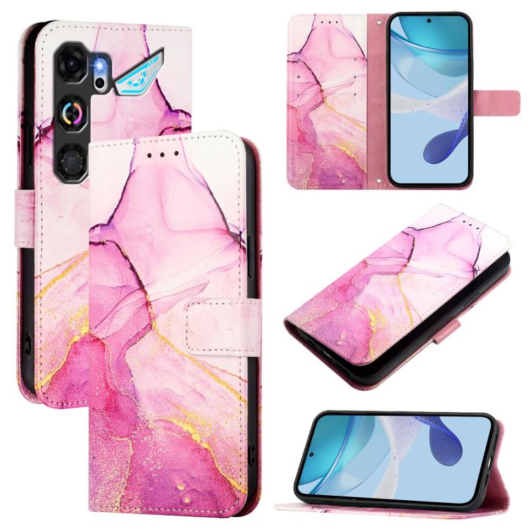 PT003 Marble Pattern Flip Leather Phone Case, For ZTE nubia Neo 5 5G, For ZTE nubia Neo 5 GT 5G, For ZTE nubia P7 Pro 5G / Optus X Value 5G, For ZTE nubia P9 Pro 5G / Optus X Pro 2 5G, For ZTE nubia RedMagic 11 Air                                      ...