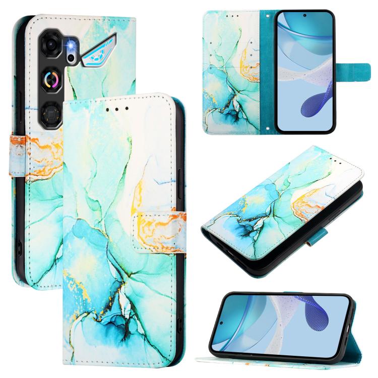 PT003 Marble Pattern Flip Leather Phone Case, For ZTE nubia Neo 5 5G, For ZTE nubia Neo 5 GT 5G, For ZTE nubia P7 Pro 5G / Optus X Value 5G, For ZTE nubia P9 Pro 5G / Optus X Pro 2 5G, For ZTE nubia RedMagic 11 Air                                      ...