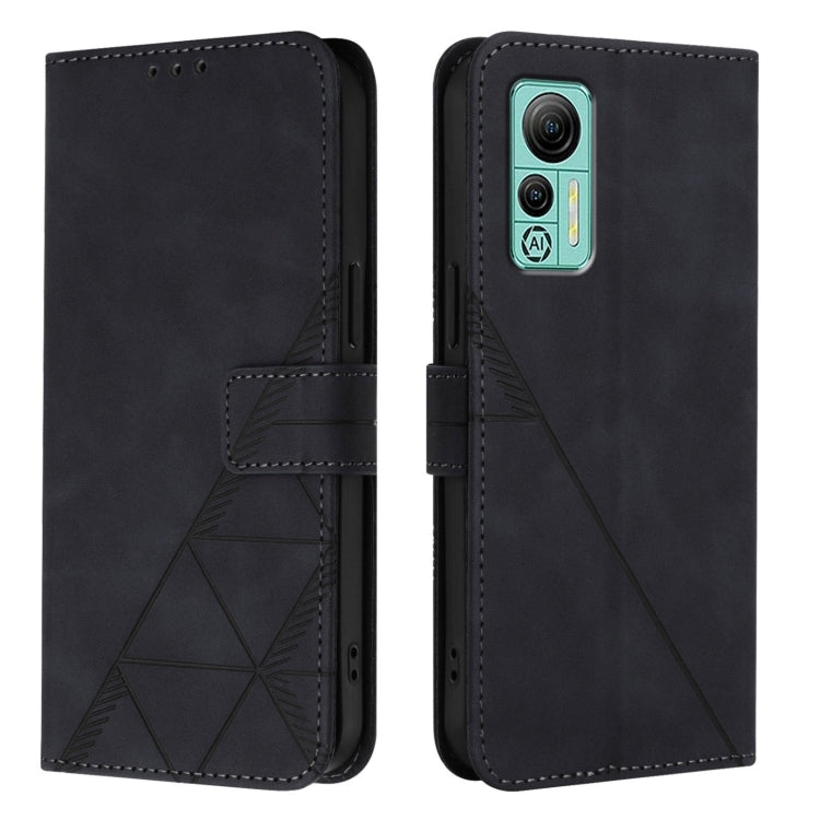 Crossbody 3D Embossed Flip Leather Phone Case, For Ulefone Note 14