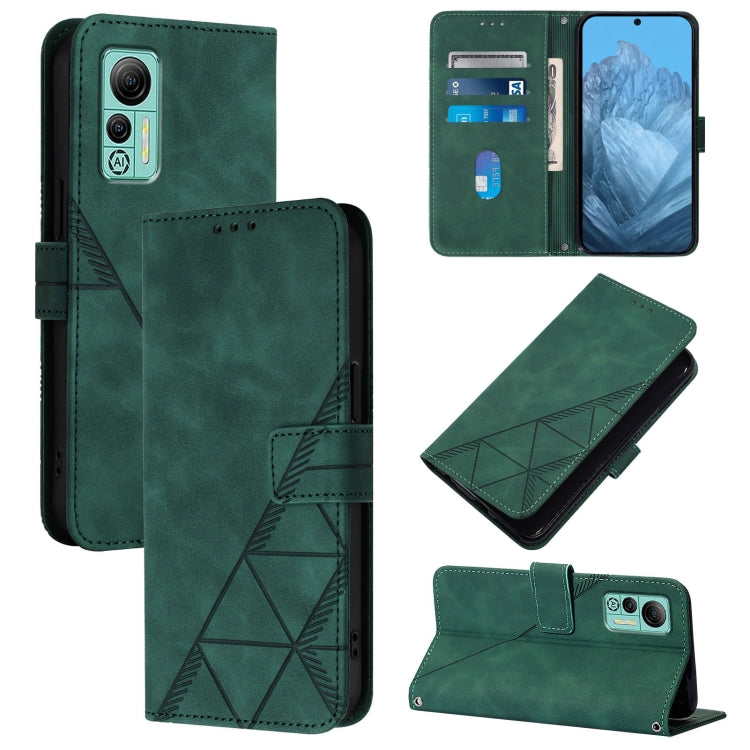 Crossbody 3D Embossed Flip Leather Phone Case, For Ulefone Note 14