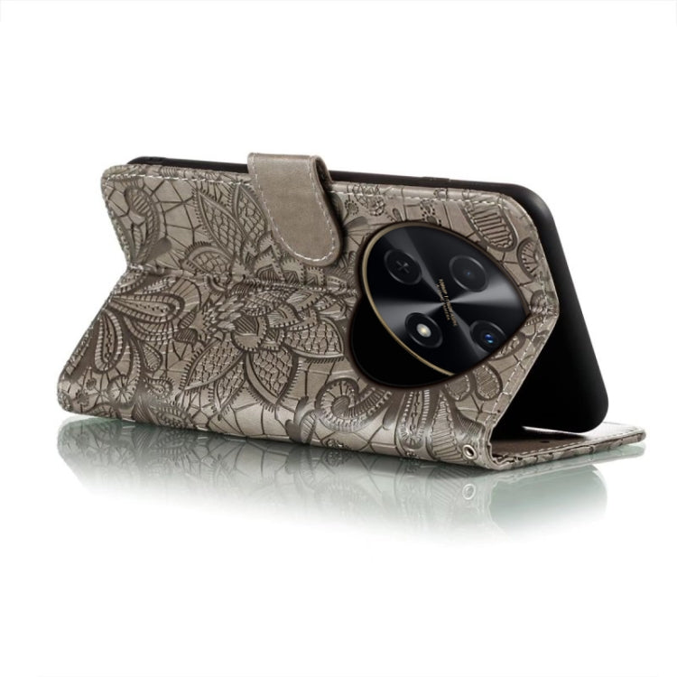Lace Flower Embossing Flip Leather Phone Case, For Huawei Enjoy 70 Pro, For Huawei Enjoy 70, For Huawei Nova 12 Pro, For Huawei Nova 12
