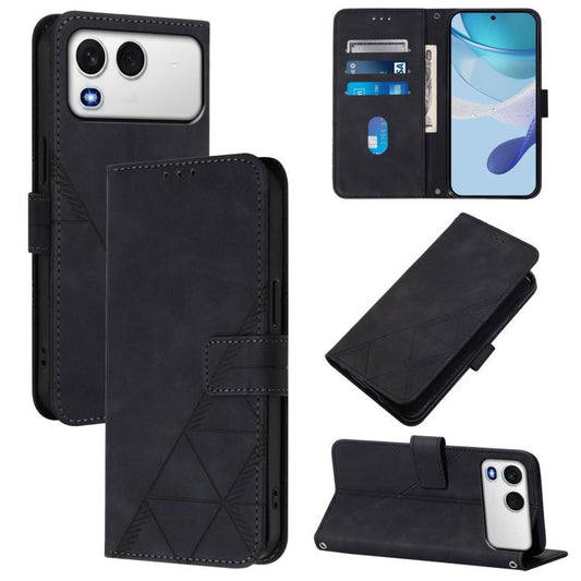 Crossbody 3D Embossed Flip Leather Phone Case, For itel A200 4G/A200+ 4G Global, For Itel A95 5G, For Itel A90, For Itel City 100, For Itel Power 70, For Itel A50, For Itel RS4, For Itel S24