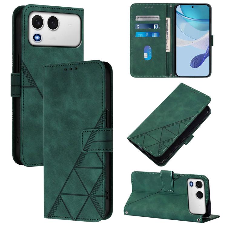 Crossbody 3D Embossed Flip Leather Phone Case, For itel A200 4G/A200+ 4G Global, For Itel A95 5G, For Itel A90, For Itel City 100, For Itel Power 70, For Itel A50, For Itel RS4, For Itel S24