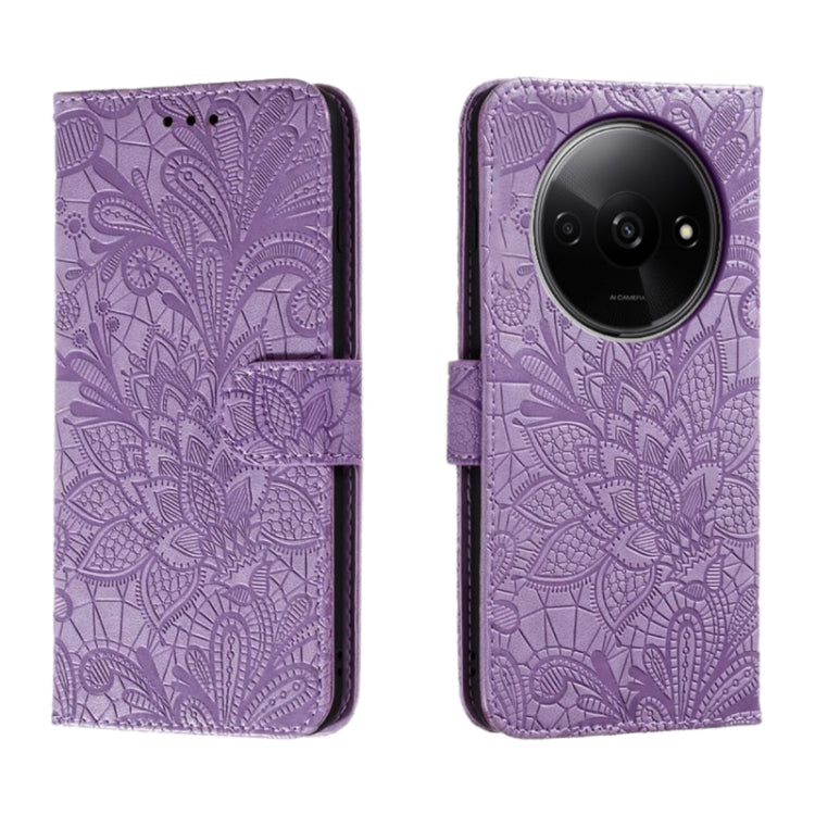 Lace Flower Embossing Flip Leather Phone Case, For Xiaomi Redmi A3, For Xiaomi Redmi Note 13 Pro 4G, For Xiaomi Redmi Note 13 4G, For Xiaomi Redmi K70E, For Xiaomi Redmi Note 13R Pro, For Xiaomi 14 Ultra, For Xiaomi Redmi K70
