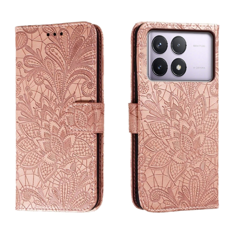 Lace Flower Embossing Flip Leather Phone Case, For Xiaomi Redmi A3, For Xiaomi Redmi Note 13 Pro 4G, For Xiaomi Redmi Note 13 4G, For Xiaomi Redmi K70E, For Xiaomi Redmi Note 13R Pro, For Xiaomi 14 Ultra, For Xiaomi Redmi K70