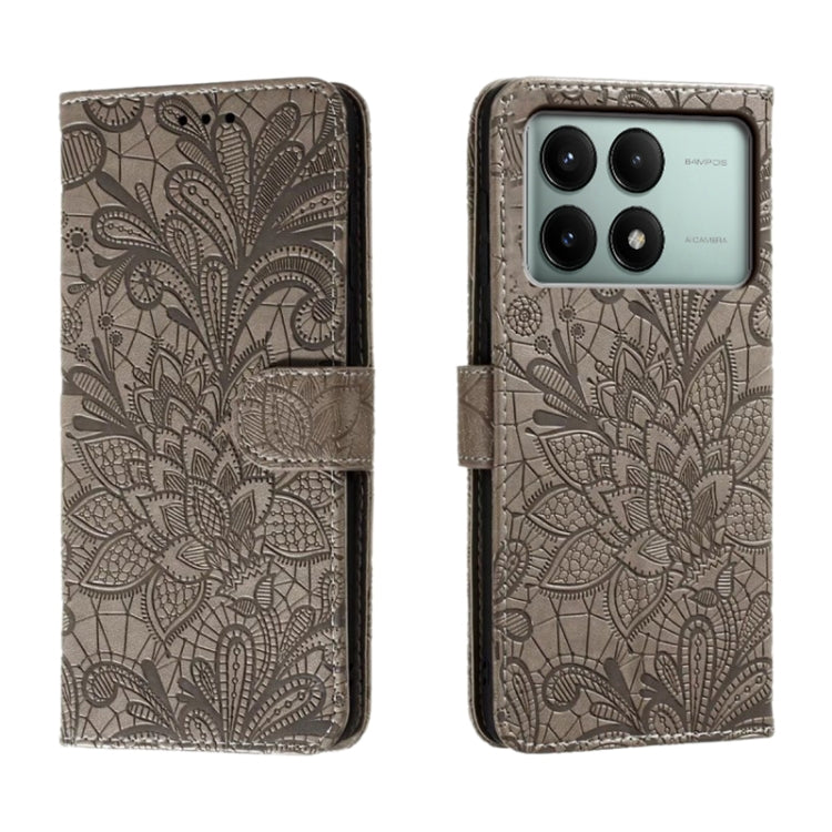 Lace Flower Embossing Flip Leather Phone Case, For Xiaomi Redmi A3, For Xiaomi Redmi Note 13 Pro 4G, For Xiaomi Redmi Note 13 4G, For Xiaomi Redmi K70E, For Xiaomi Redmi Note 13R Pro, For Xiaomi 14 Ultra, For Xiaomi Redmi K70